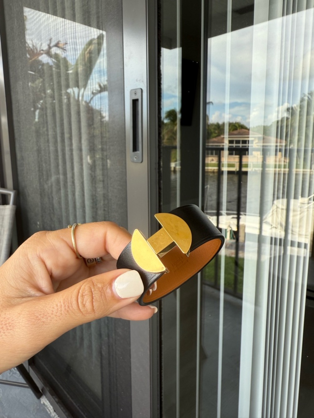 Hermes Leather Bracelet
